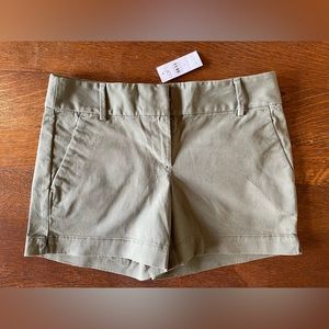 Loft army green shorts